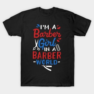 Barber Girl T-Shirt